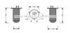 AVA QUALITY COOLING BWD220 Dryer, air conditioning